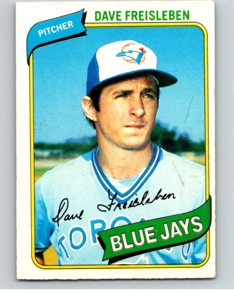 1980 O-Pee-Chee #199 Dave Freisleben Toronto Blue Jays V79445 Image 1