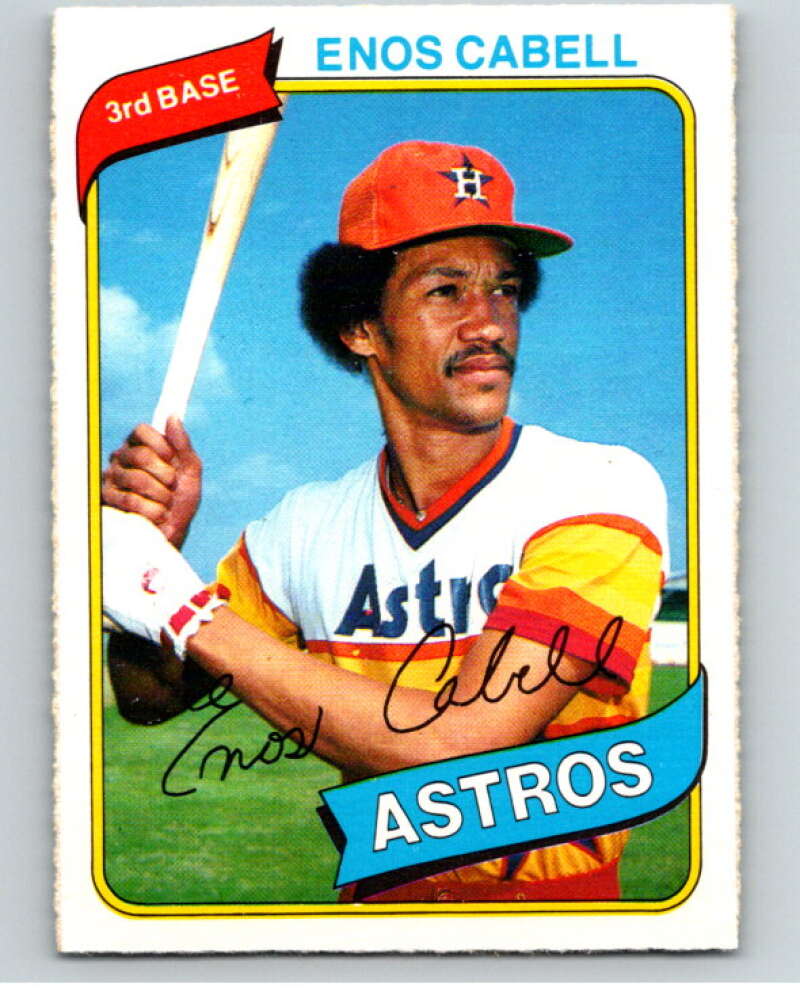 1980 O-Pee-Chee #201 Enos Cabell Houston Astros V79448 Image 1