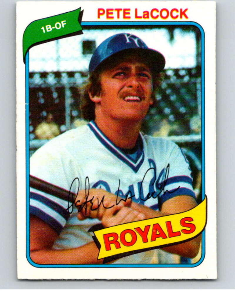 1980 O-Pee-Chee #202 Pete LaCock Kansas City Royals V79451 Image 1
