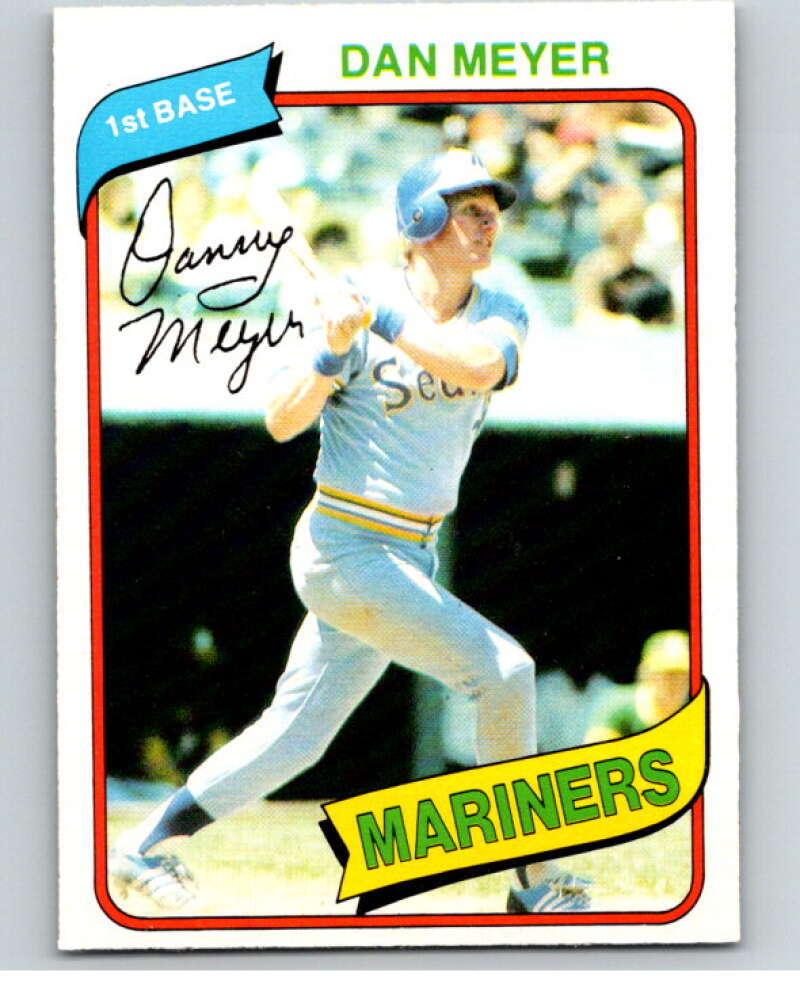 1980 O-Pee-Chee #207 Dan Meyer Seattle Mariners V79464 Image 1