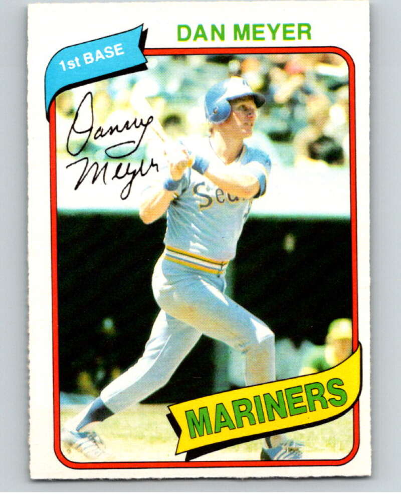 1980 O-Pee-Chee #207 Dan Meyer Seattle Mariners V79466 Image 1