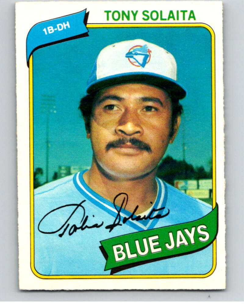 1980 O-Pee-Chee #212 Tony Solaita Toronto Blue Jays V79484 Image 1