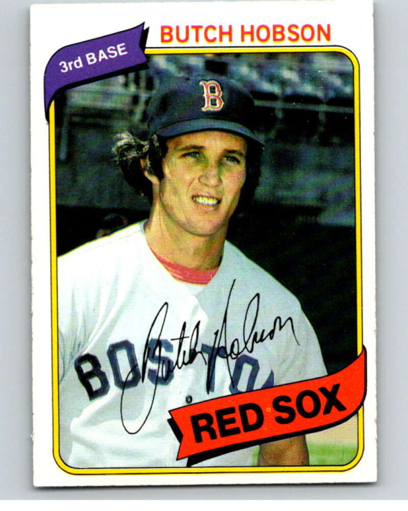 1980 O-Pee-Chee #216 Butch Hobson Boston Red Sox V79495 Image 1