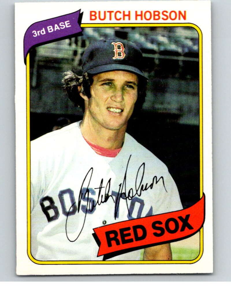 1980 O-Pee-Chee #216 Butch Hobson Boston Red Sox V79496 Image 1