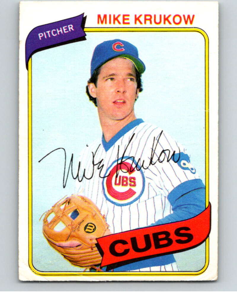 1980 O-Pee-Chee #223 Mike Krukow Chicago Cubs V79524 Image 1