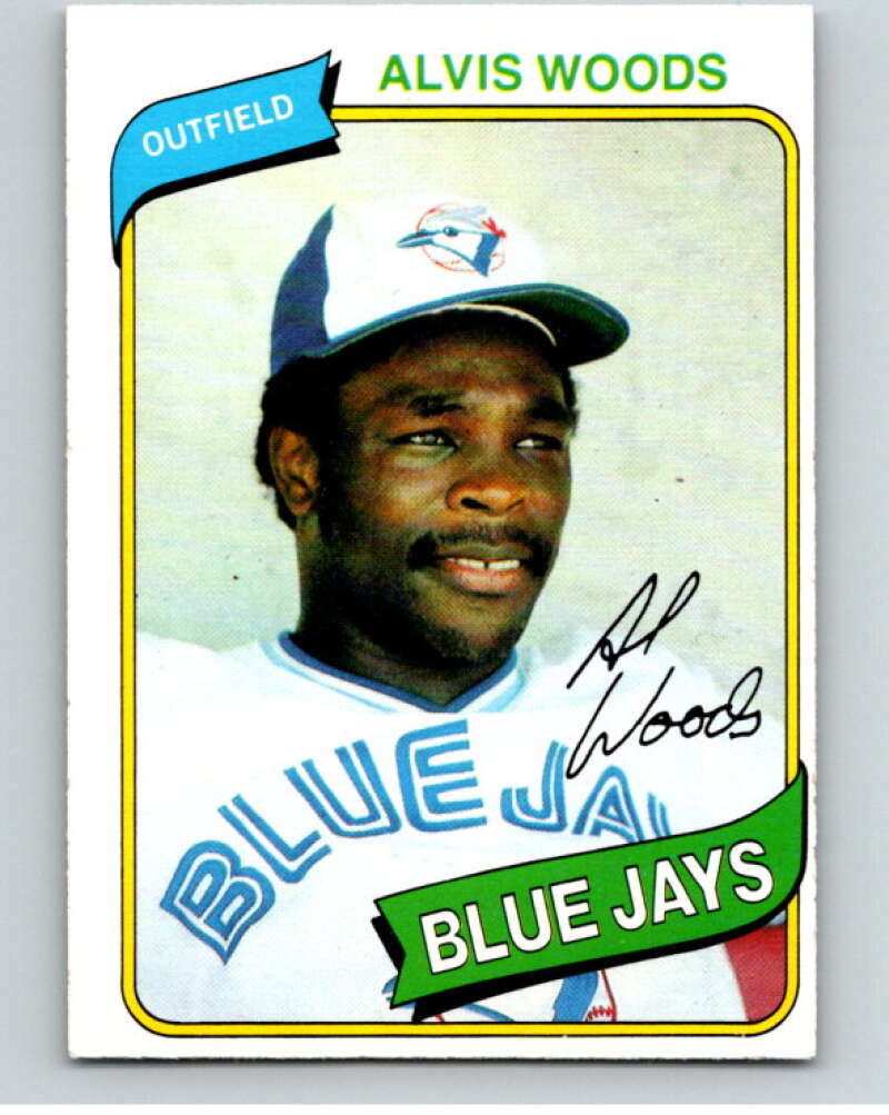 1980 O-Pee-Chee #230 Alvis Woods Toronto Blue Jays V79546 Image 1