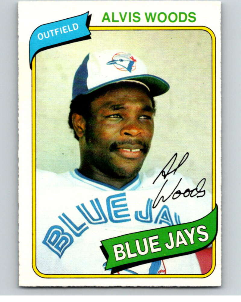 1980 O-Pee-Chee #230 Alvis Woods Toronto Blue Jays V79547 Image 1