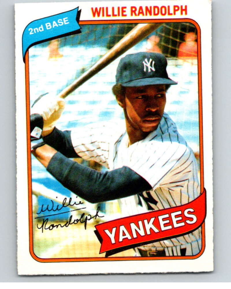1980 O-Pee-Chee #239 Willie Randolph New York Yankees V79569 Image 1