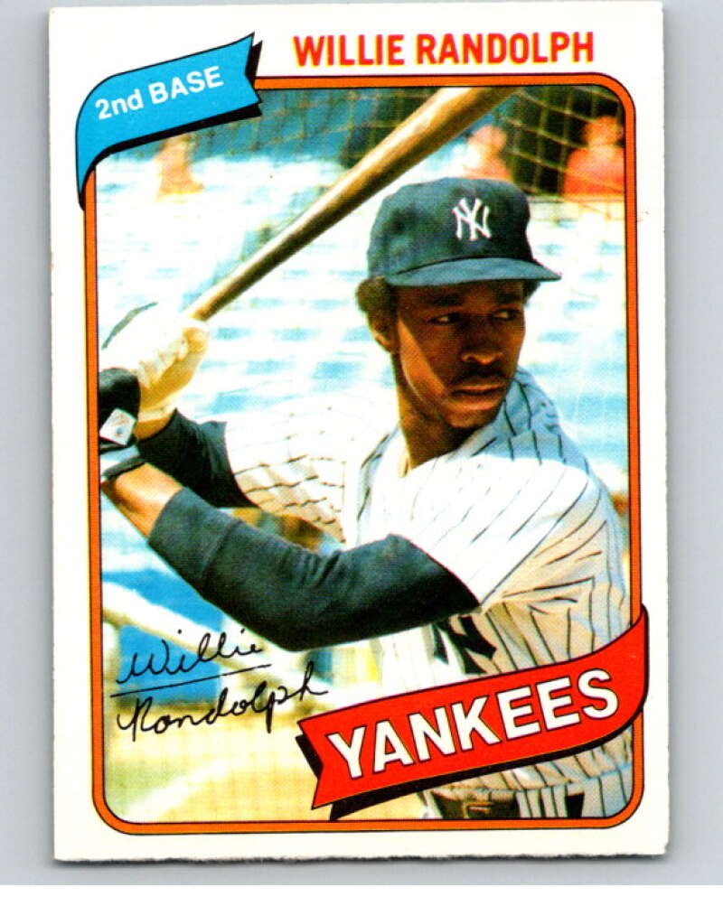1980 O-Pee-Chee #239 Willie Randolph New York Yankees V79572 Image 1