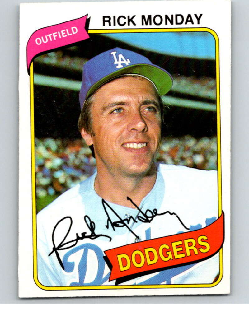 1980 O-Pee-Chee #243 Rick Monday Los Angeles Dodgers V79577 Image 1