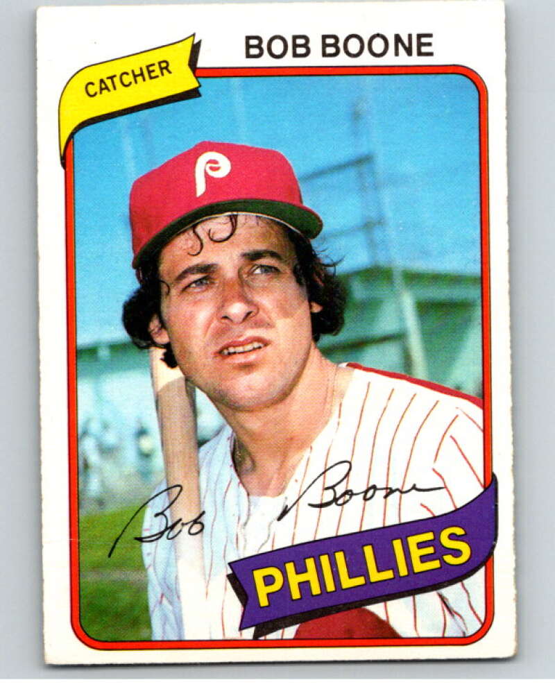 1980 O-Pee-Chee #246 Bob Boone Philadelphia Phillies V79581 Image 1