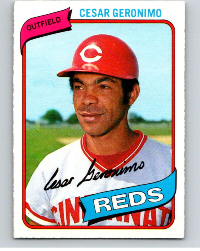 1980 O-Pee-Chee #247 Cesar Geronimo Cincinnati Reds V79585 Image 1