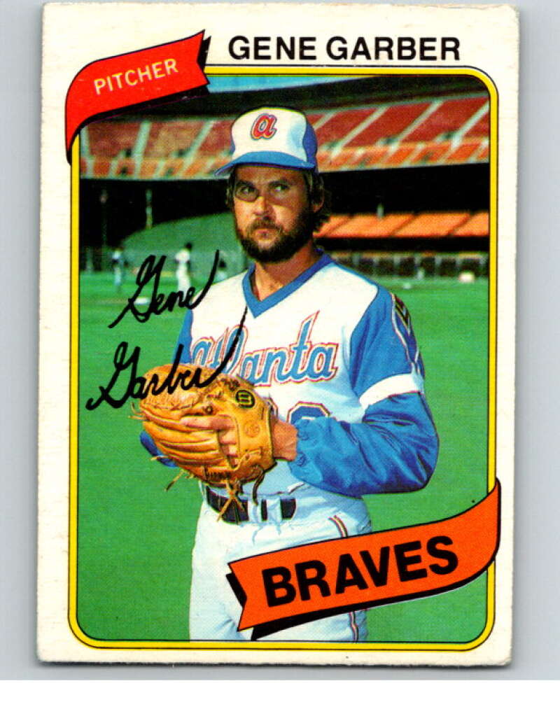 1980 O-Pee-Chee #263 Gene Garber Atlanta Braves V79643 Image 1