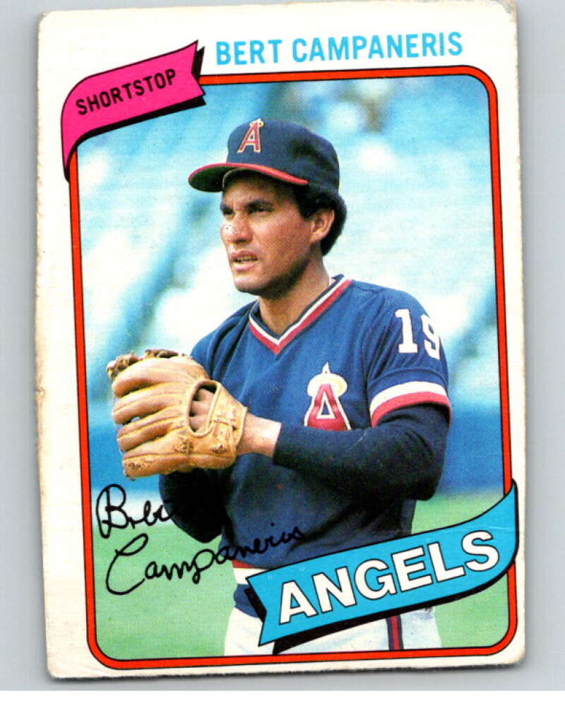 1980 O-Pee-Chee #264 Bert Campaneris California Angels V79645 Image 1