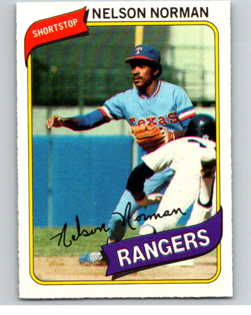 1980 O-Pee-Chee #270 Nelson Norman Texas Rangers V79655 Image 1