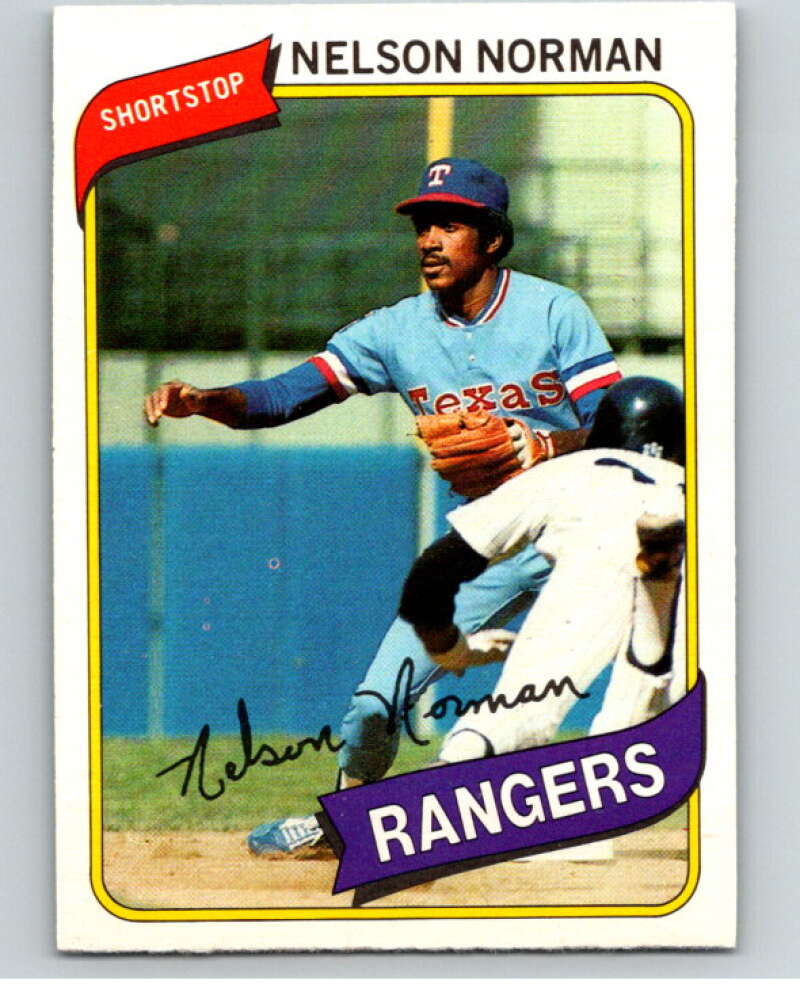 1980 O-Pee-Chee #270 Nelson Norman Texas Rangers V79657 Image 1