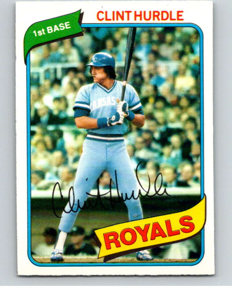 1980 O-Pee-Chee #273 Clint Hurdle Kansas City Royals V79665 Image 1