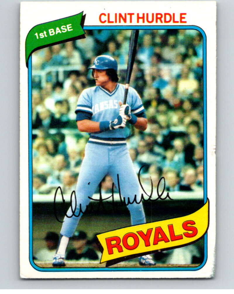 1980 O-Pee-Chee #273 Clint Hurdle Kansas City Royals V79667 Image 1