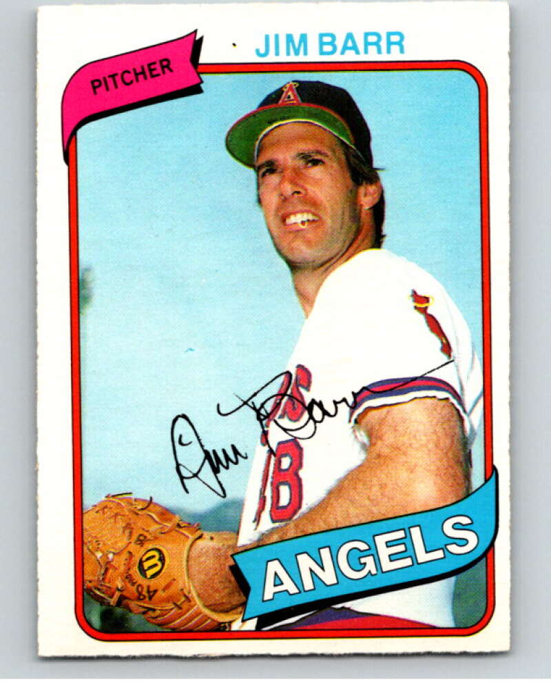 1980 O-Pee-Chee #275 Jim Barr California Angels V79672 Image 1