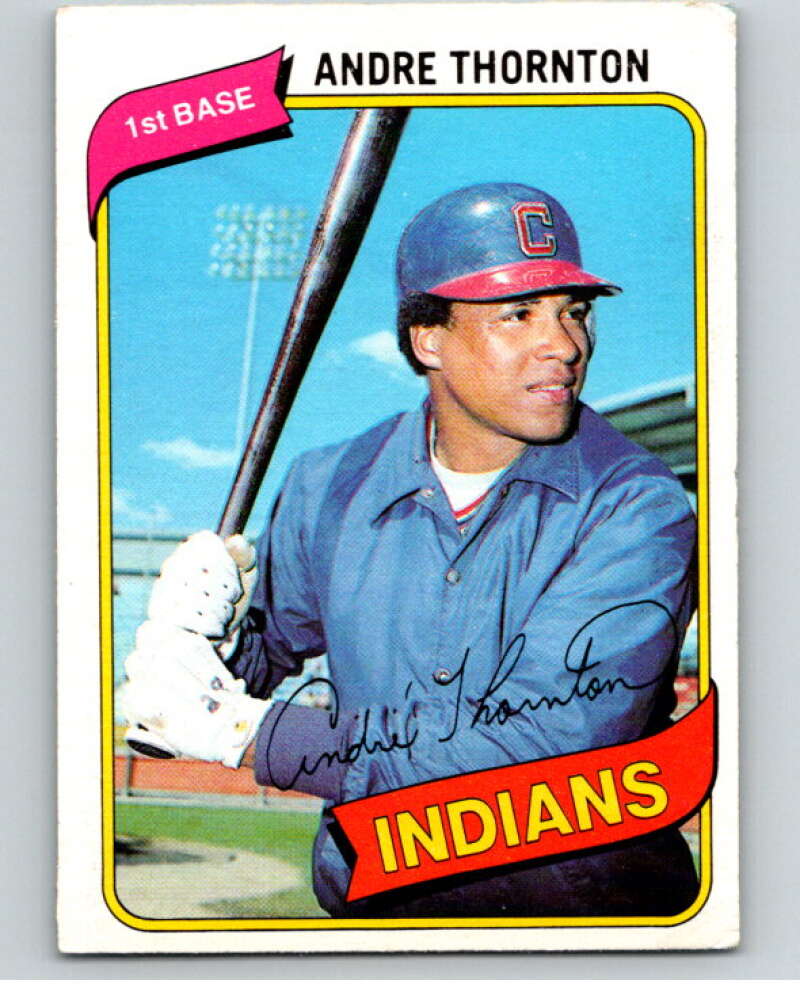 1980 O-Pee-Chee #278 Andre Thornton Cleveland Indians V79677 Image 1