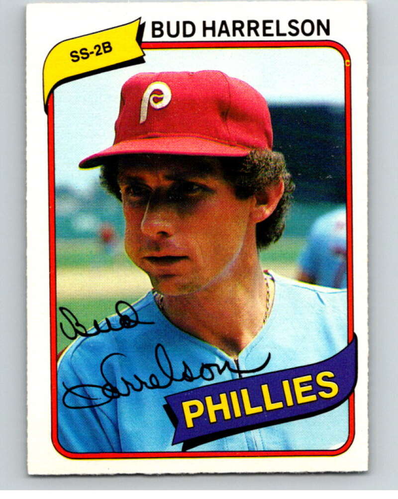 1980 O-Pee-Chee #294 Bud Harrelson Philadelphia Phillies V79718 Image 1