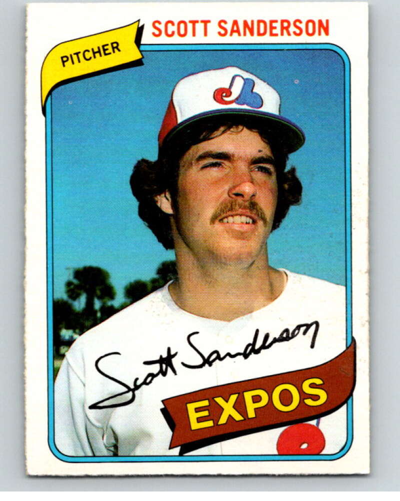 1980 O-Pee-Chee #301 Scott Sanderson Montreal Expos V79734 Image 1