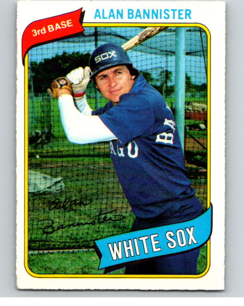 1980 O-Pee-Chee #317 Alan Bannister Chicago White Sox V79782 Image 1