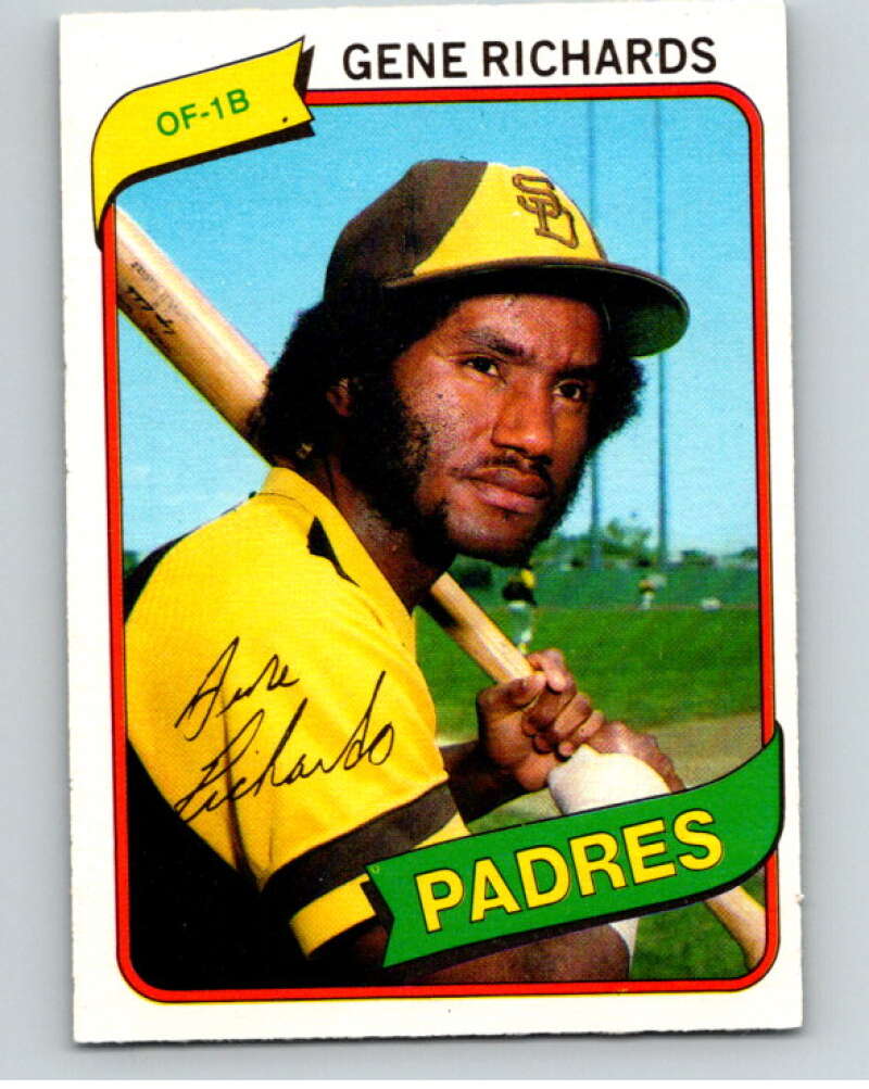1980 O-Pee-Chee #323 Gene Richards San Diego Padres V79798 Image 1