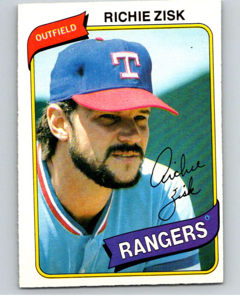 1980 O-Pee-Chee #325 Richie Zisk Texas Rangers V79804 Image 1