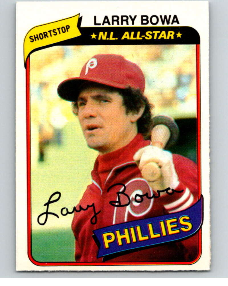 1980 O-Pee-Chee #330 Larry Bowa Philadelphia Phillies V79819 Image 1