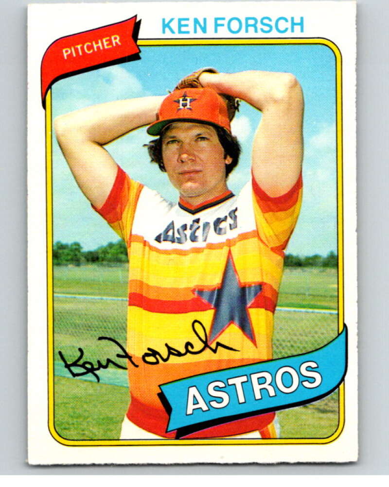 1980 O-Pee-Chee #337 Ken Forsch Houston Astros V79837 Image 1