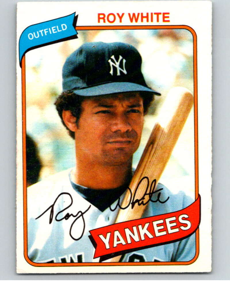 1980 O-Pee-Chee #341 Roy White New York Yankees V79850 Image 1