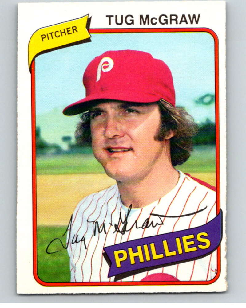 1980 TUG MCGRAW OPC #346 O-PEE-CHEE PHILLIES *G4947 - OPC Baseball.com