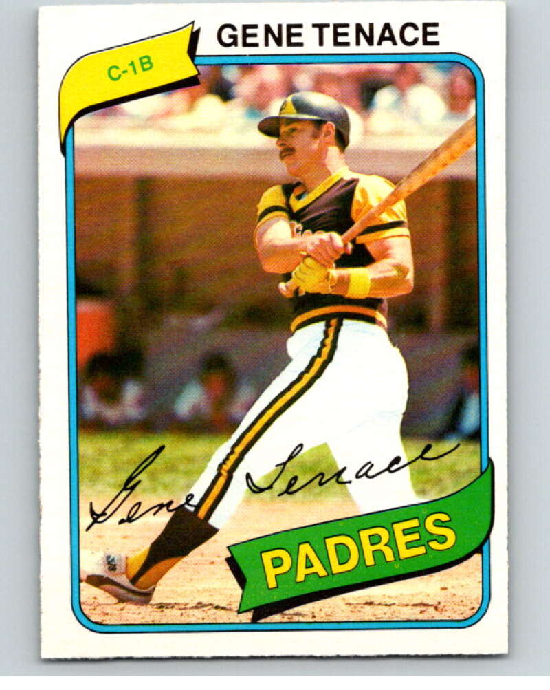1980 O-Pee-Chee #355 Gene Tenace San Diego Padres V79891 Image 1