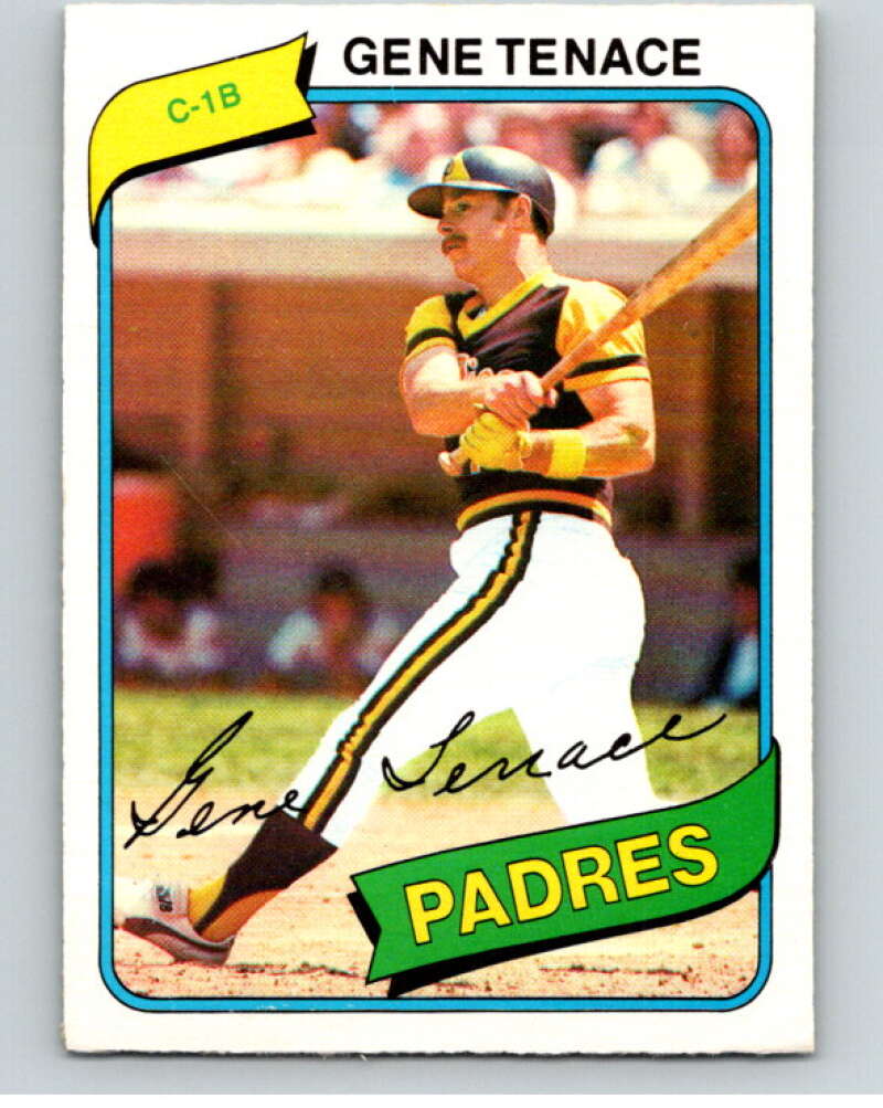 1980 O-Pee-Chee #355 Gene Tenace San Diego Padres V79892 Image 1