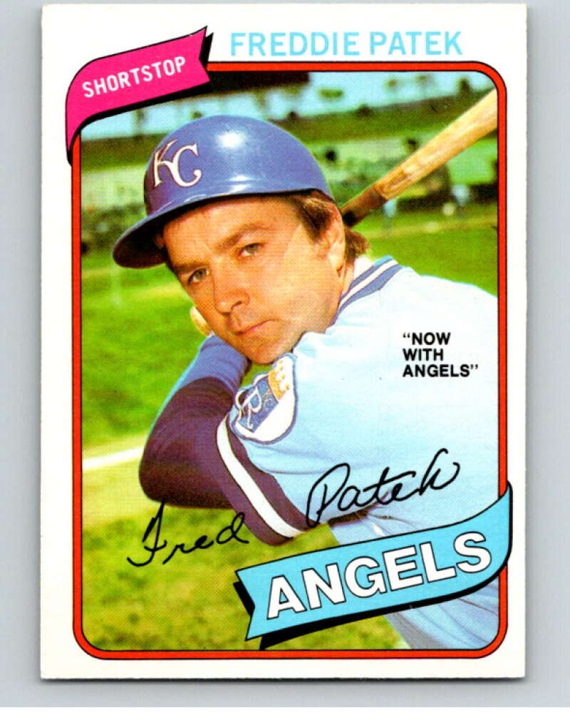 1980 O-Pee-Chee #356 Freddie Patek California Angels/Royals V79893 Image 1