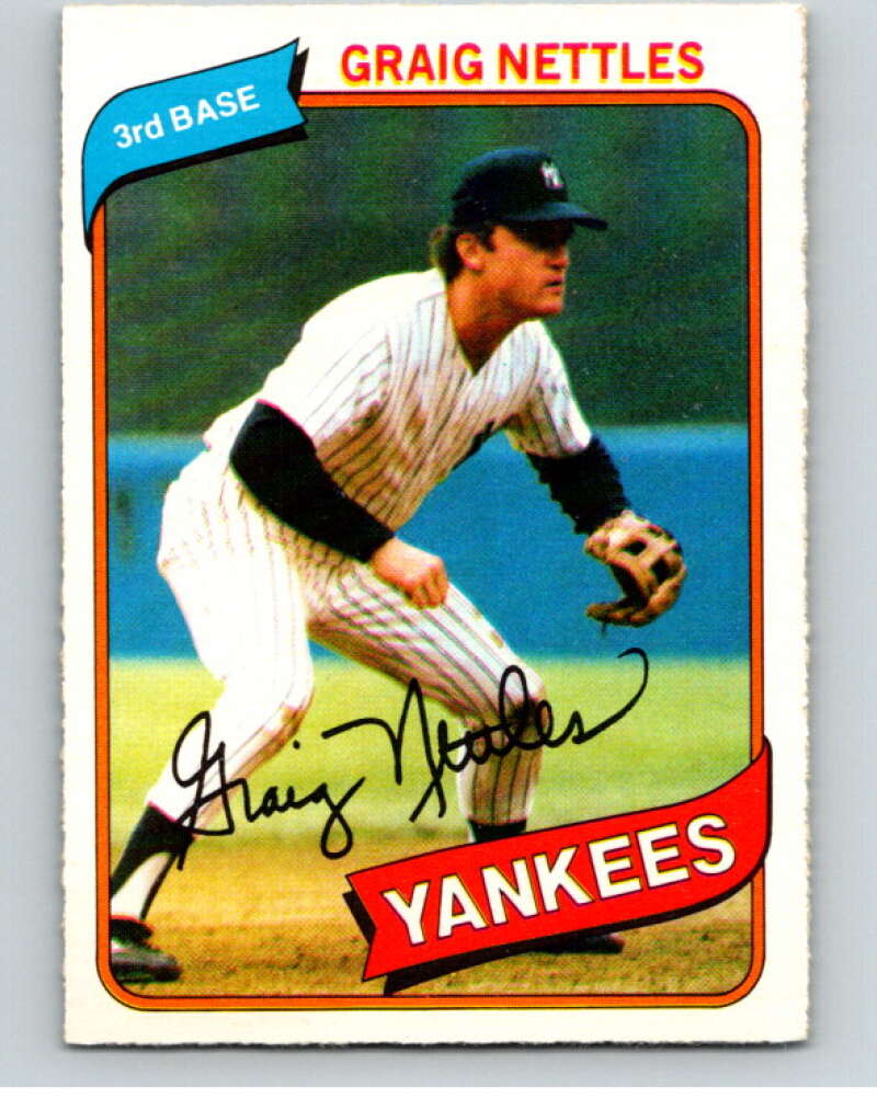 1980 O-Pee-Chee #359 Graig Nettles New York Yankees V79898 Image 1