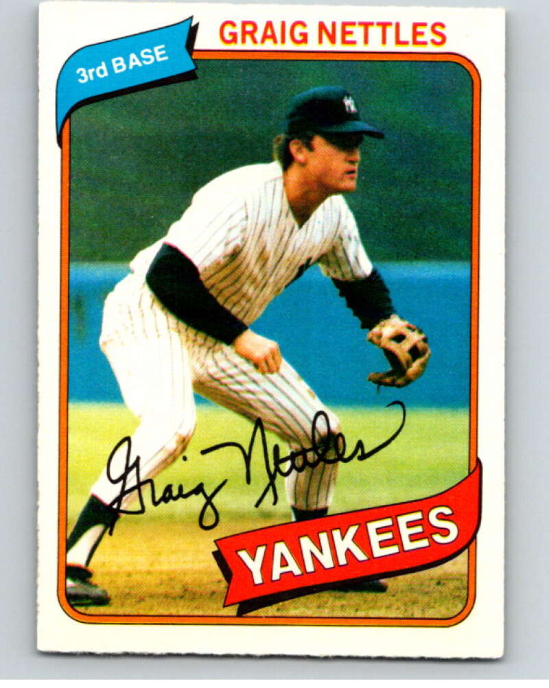 1980 O-Pee-Chee #359 Graig Nettles New York Yankees V79899 Image 1