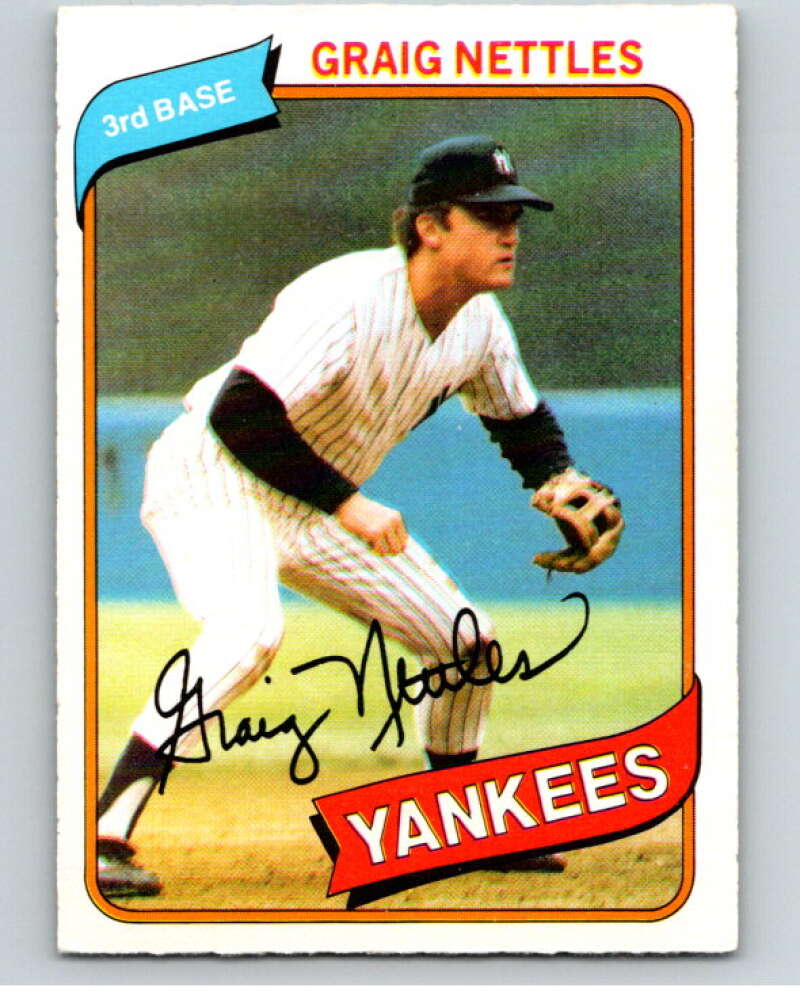 1980 O-Pee-Chee #359 Graig Nettles New York Yankees V79900 Image 1