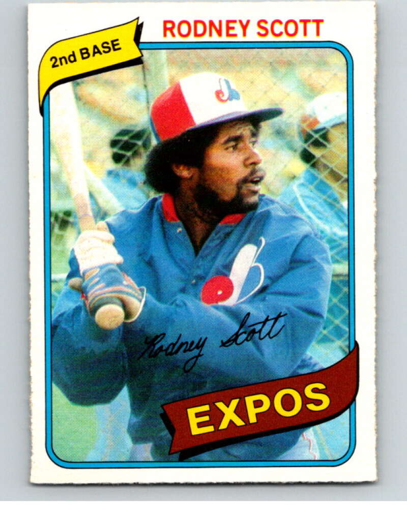 1980 O-Pee-Chee #360 Rodney Scott Montreal Expos V79901 Image 1