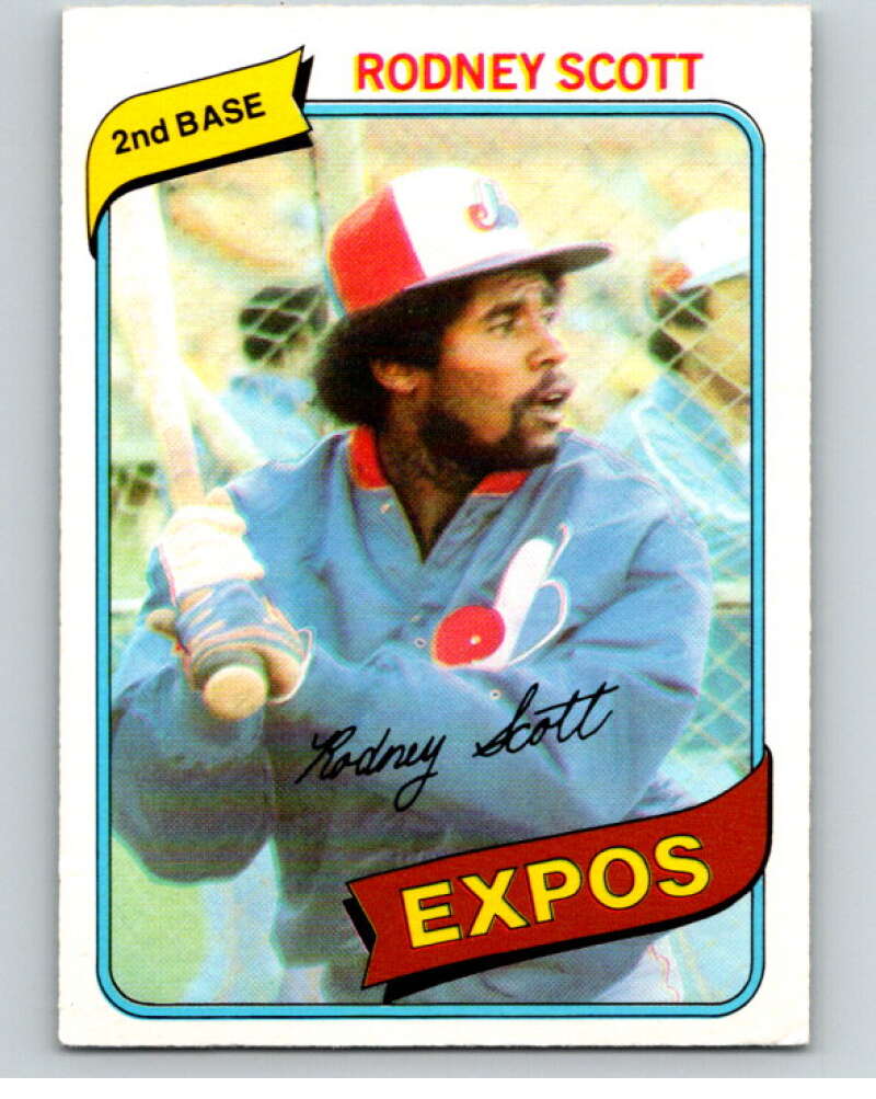 1980 O-Pee-Chee #360 Rodney Scott Montreal Expos V79903 Image 1