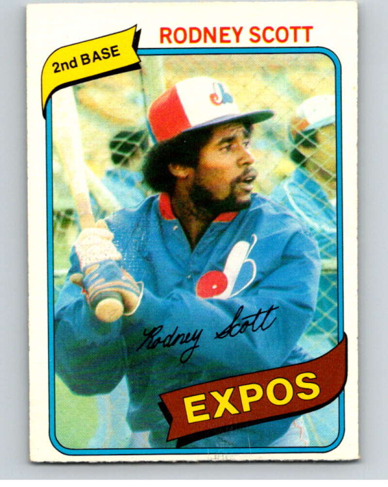 1980 O-Pee-Chee #360 Rodney Scott Montreal Expos V79904 Image 1