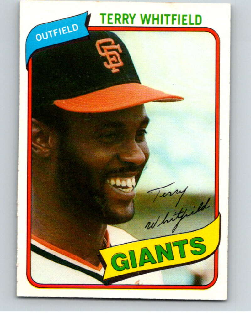 1980 O-Pee-Chee #361 Terry Whitfield San Francisco Giants V79905 Image 1