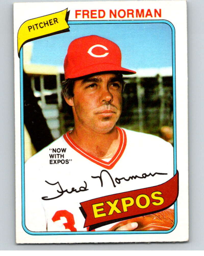 1980 O-Pee-Chee #362 Fred Norman Montreal Expos V79909 Image 1