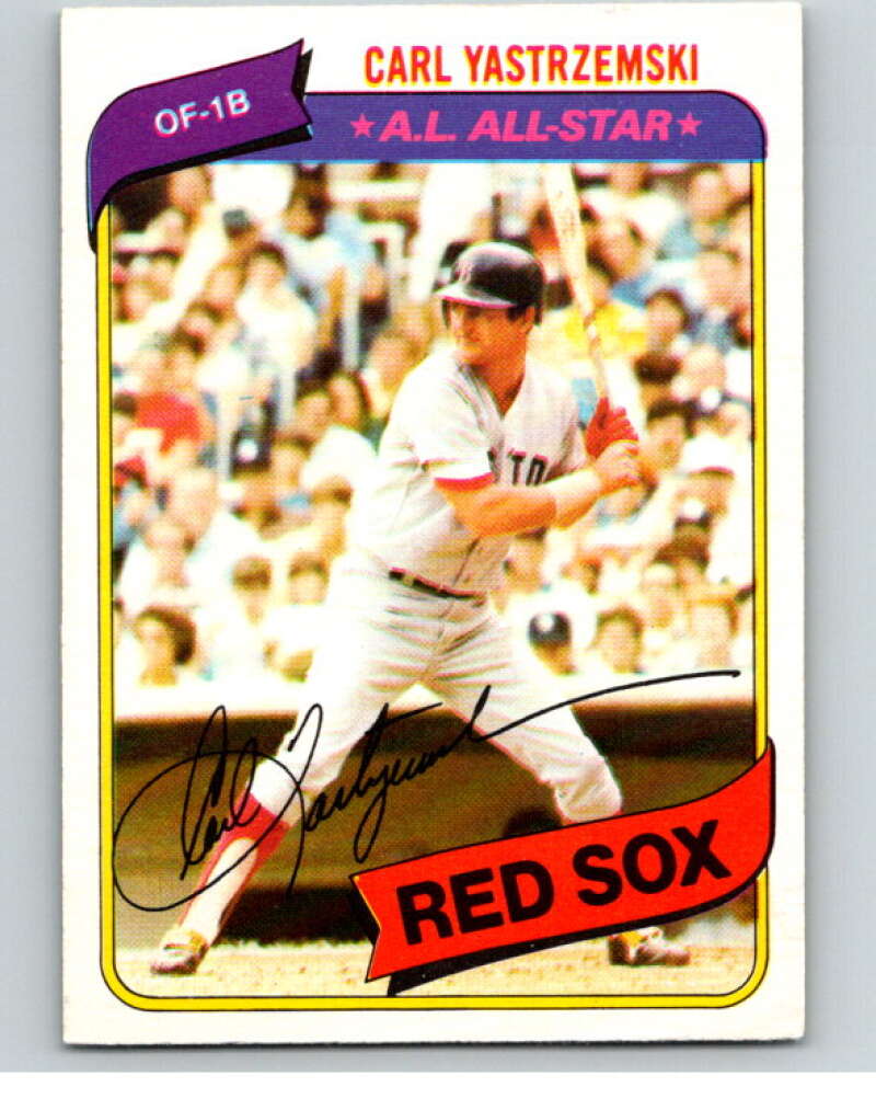 1980 O-Pee-Chee #365 Carl Yastrzemski Boston Red Sox V79913 Image 1