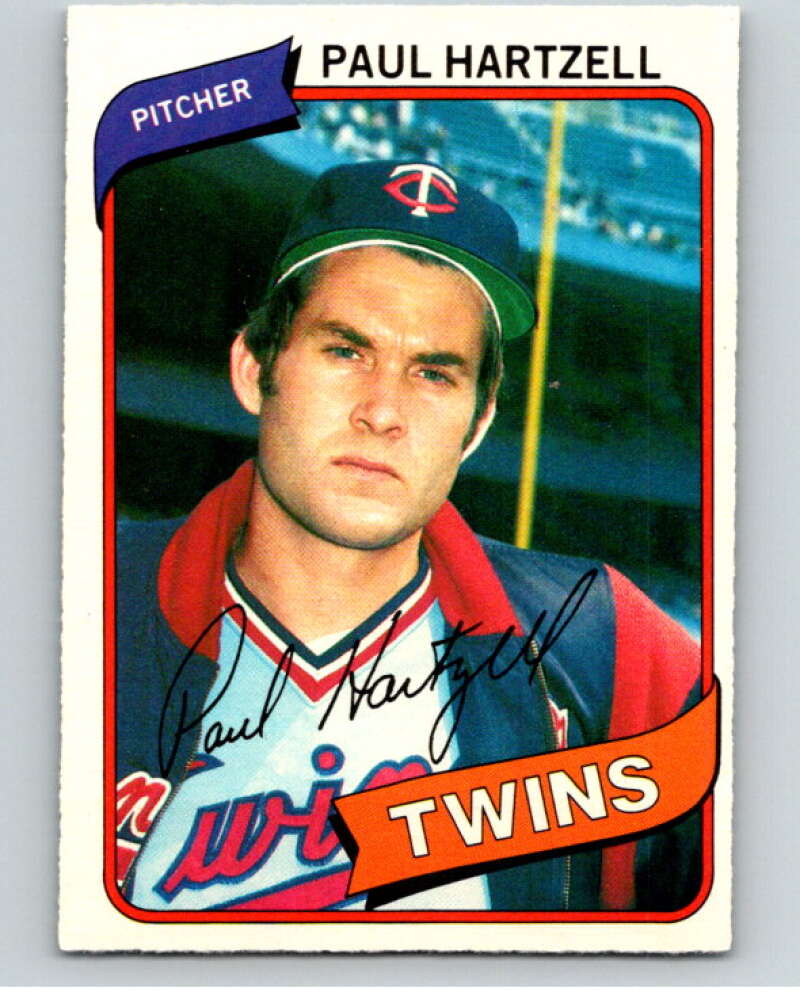 1980 O-Pee-Chee #366 Paul Hartzell Minnesota Twins V79915 Image 1