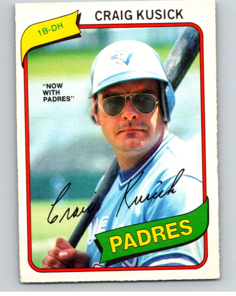 1980 O-Pee-Chee #374 Craig Kusick Padres/Blue Jays V79940 Image 1