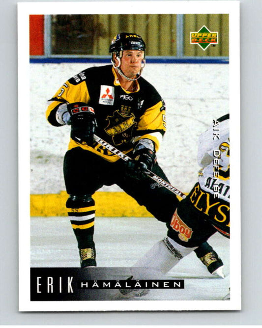 1995-96 Swedish Upper Deck #2 Erik Hamalainen V80002 Image 1