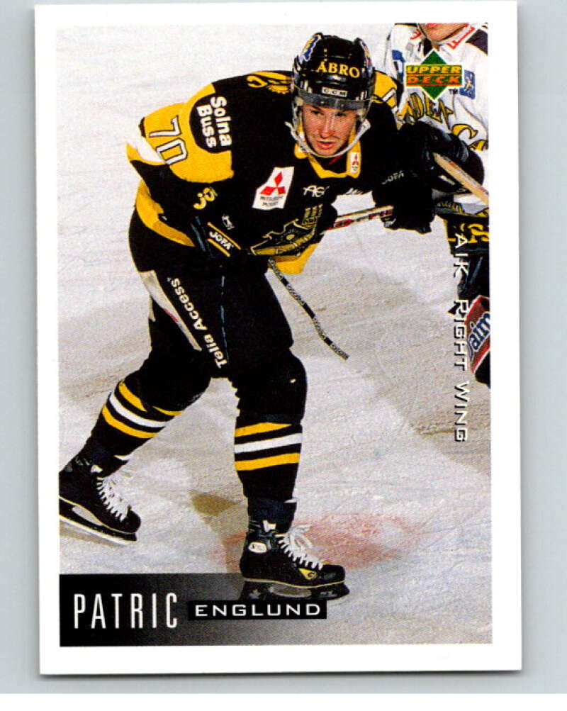1995-96 Swedish Upper Deck #17 Patrik Englund V80027 Image 1