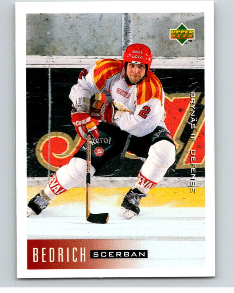 1995-96 Swedish Upper Deck #20 Bedrich Scerban V80034 Image 1